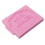 Bluelover Happy Birthday Silicone Mold Lace Cake Decorating Mold Baking Mat Tool N6