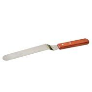 APRO 4-piece Set of Spatulas,10.4&quot;&amp;12.2&quot;Offset,10.4&quot;&amp;12.2&quot;Straight Stainless Steel Icing Wooden Handle Spatulas... N2