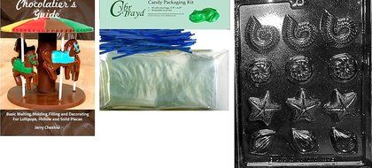 Cybrtrayd N054 Shell Assortment Chocolate Candy Mold with Exclusive Cybrtrayd Copyrighted Chocolate Molding Instructions