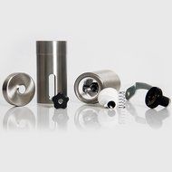 Cafetec Ceramic Burr Manual Coffee Grinder, Portable Coffee Mill, Stainless Steel, Best Coffee Bean Grinder