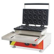 Open Kitchen NP-6 Commerical/Home Use 15pcs 110v 220v Electric Commercial 5cm Donut Doughnut Machine Maker Iron... N3