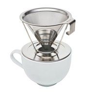 Reusable Pour Over Coffee Filter with Upgraded Cup Stand, Handle, and Stainless Steel - Portable Paperless Drip... N4