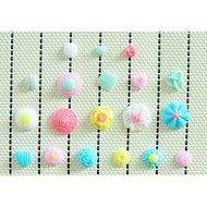 Y&amp;XL&amp;H Buttons Fondant Cake Silicone Mold Cake Decoration Tools,L10.3cmW7cmH1cm N3