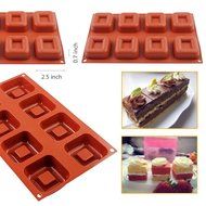 1PCS Baking Molds Nonstick 8-Mini Each Cavity Small Silicone Donut Mold Cake Chocolate Cookie Candy Jelly Ice... N6