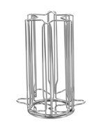 Meelio Metal Rotative Nespresso Coffee Pod Holder for 36 Nespresso Pods,Carousel Standing Storage Organizer,Silver... N7