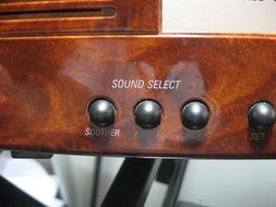 Sharper Image Stereo Sound Soother Clock Stereo Radio SI435 N2