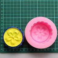 Sher Flower Chocolate Silicone Molds,Cake Molds,Soap Molds,Decoration Tools Bakeware N6
