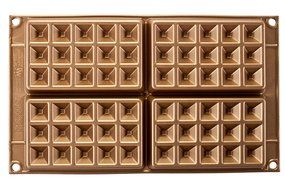 Silikomart Silicone Fancy and Function Bakeware Collection Classic Waffle Making Mold N3