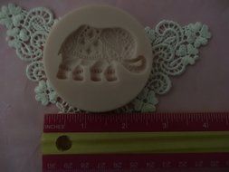 Hindu Elephant Silicone Mold By Oh! Sweet Art FDA Approved for Food N4
