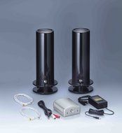 SHIROKUMA time domain license model speaker SuperPod (with amplifier) Piano Black TD-121
