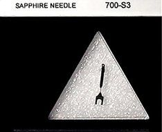 78 RPM PHONOGRAPH NEEDLE-700-S3, FOR ASTATIC N8-3S, EV 3003,78 RPM