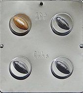 Football Oreo Cookie Sandwich Chocolate Candy Mold 1635
