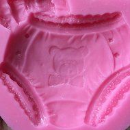 Y&amp;XL&amp;H Baby Underwear Silicone Cake Mold N3