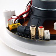 Micca M-6S 6.5 Inch 2-Way In-Wall Speaker with Pivoting 1" Silk Dome Tweeter (Each, White) N6