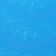 Texay(TM) 38.528.5cm Blue Silicone Fondant Cakes Beautiful Pattern Decorating Baking Mold DIY Cake Decoration... N2