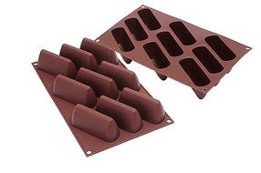 Silikomart Silicone Gianguia Easy Chocolate Mold, Large