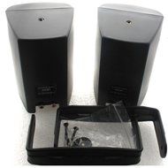 Acoustic Audio AA351B Indoor Outdoor 2 Way Black Speakers 2000 Watt 4 Pair Pack AA351B-4Pr N5
