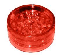 High-Quality Acrylic 2pc Grinder w/Magnet - Various Colors (White) N9