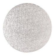 Round Cake Card 10 Inch Silver Fern - 1.7mm Thick