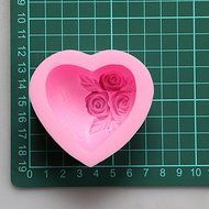 Y&amp;XL&amp;H Valentine's Day Gift Rose Love Chocolate Silicone Molds,Decoration Tools Bakeware