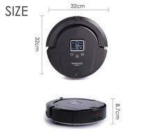 Amtidy A320 New Automatic Robot Vacuum Cleaner with 4-in-1 Multifunctio-black