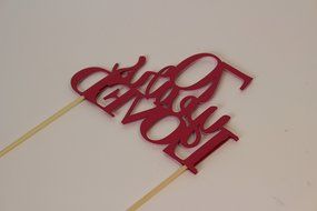 All About Details Pink 70-Years-Loved Cake Topper N3