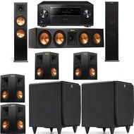 Klipsch RP-280F Tower Speakers-RP-450C-SDS12-7.2-Pioneer Elite SC-85
