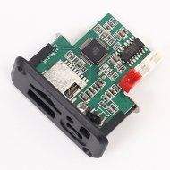 Icstation 2X3W Stereo Audio Power Amplifier MP3 Decoder Board IR Remote Control N2