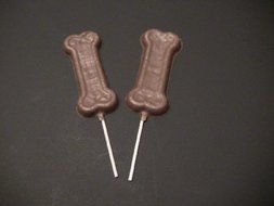 Dog Bone Chocolate Candy Lollipop Mold N2