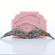 Small Angel Wing Small Silicone Mold Food Safe Fondant, Candy, Gum Paste,.Craft or Jewelry Mold Resin, Clay, Flexible... N3