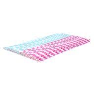 Cotton Candy Sticks 13 inch, BPA Free Paper Straws Extra Long 100 Count Blue, Pink Striped