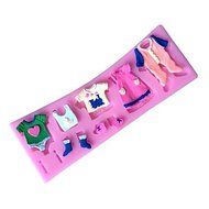 Y&amp;XL&amp;H Clothes Shape Fondant Mold Cake Decoration Mold N3