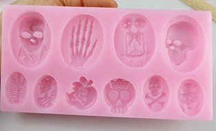 ASSIS Silicone Fondant Cake Molds Figure Cameo Cake Design Moulds