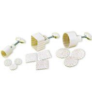 Hand Pressure Moon Cake Mold With 9 Pcs Mode Pattern