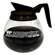 Bloomfield 4H-REG15430BL3 Blk Handle Pot w/ Wasserstrom Logo - 3 / CS