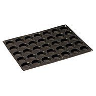 Paderno World Cuisine 2 Inch Non-Stick Silicone Fluted Tartlet Mold