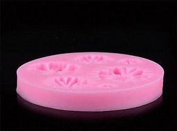 Silicone 3D Flower Fondant Cake Chocolate Sugarcraft Mold Decorating Tools DIY N4