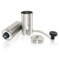 ONME Manual Coffee Grinder, Manual Coffee Grinder with Ceramic Blade, Stainless Steel Coffee Bean Mill N3