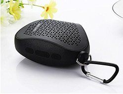 Outdoor Portable Bluetooth Speaker Music Wireless Bluetooth Speaker Built in Mic Support Hands Free (black) N2