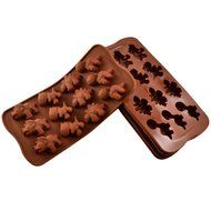 NEW Dinosaurs 12-Cav Chocolate Cookie Pastry DIY Silicone Baking Mould #AF