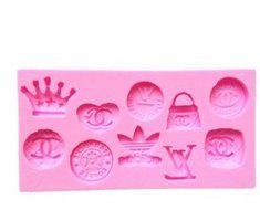 All Kinds Brands Logo Chocolate Candy Jello Silicone Mold Mould Cake Tools Bakeware Pastry Bar Soap Mold