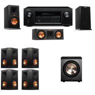 Klipsch RP-150M-E Monitor Speaker 7.1 PL-200 Denon AVR-X2100W