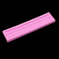 uxcell Pearl String Beads Silicone Mold Cake Decorating Fondant Baking Mould Tool N2
