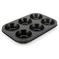 Ezeso 6-Cup Nonstick Baking Cupcake Pan Mold for Muffins Quiche Cupcakes Mini Cakes