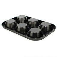 Ezeso 6-Cup Nonstick Baking Cupcake Pan Mold for Muffins Quiche Cupcakes Mini Cakes N2