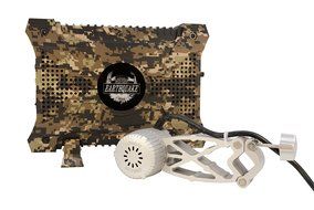 Earthquake Shell Shoxx Transducer / Shaker and 320W CAMO Amplifier Gaming Kit with Remote N2