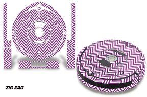 Skin Decal Wrap For iRobot Roomba 650/655 Vacuum Stickers Accessory Kit ZIG ZAG