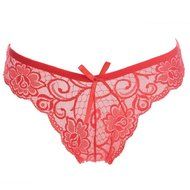 Underpants ，Beautyvan Comfortable 2016 New lingerie Red Women Butterfly Back Lace Underwear Lady Hot (Beige) N23