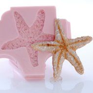 Star Fish Silicone Mold Food Safe Fondant, Chocolate, Candy, Resin, Polymer Clay, Epoxy. Finished star fish measures... N3
