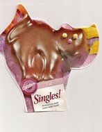 Wilton Cat Singles Mold (2105-1123, 1996)